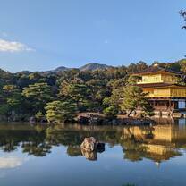 Kinkaku-Ji Temple during Golden Hour
