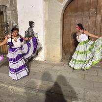 Walking around Oaxaca City at night