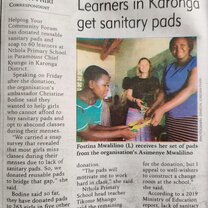 We made it in the Malawi news paper
