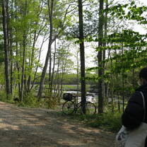 the walk to the meeting house