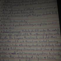 A sheet from my notes😁