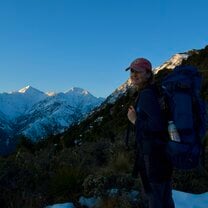 Hiking near Kaikoura