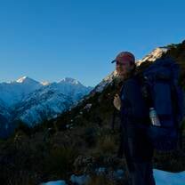 Hiking near Kaikoura