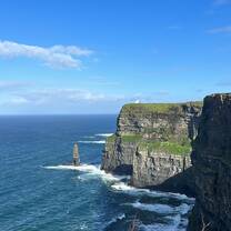 the cliffs!
