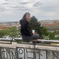 Letenska Park Overlooking the City 