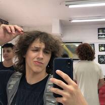Me and the all of the guys got eyebrow slits to commemorate the bonding of the trip.