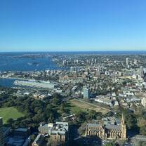 Sydney city view from Tower Eye