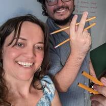 I taught my private teacher Kevin how to use chopsticks 