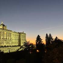 The Royal Palace during Sunset