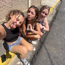 Us on our 2nd to last day outside of school 