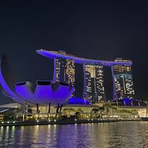 The skyline of Singapore 