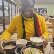 Trying gyudon for the first time