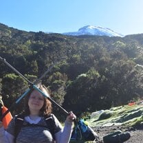 Camp #1 on Mt. Kilimanjaro
