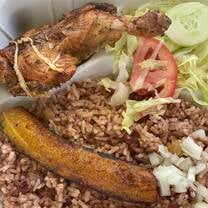 A delicious lunch cooked by our bus driver Kenney