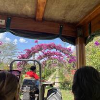 The beautiful entrance to the spice farm! 