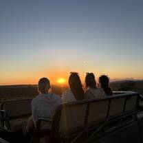 African sunset.