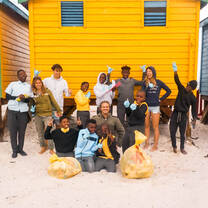 Beach clean up!