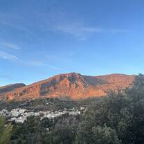 Hiking an hour outside the city 