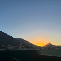 Sunset in Cape Town