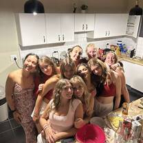 Dinner with my housemates