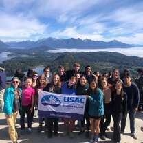 Me and the USAC group in Bariloche