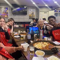 dinner with kgy interns