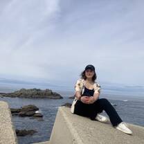 Visiting Cudillero with friends
