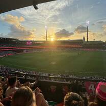 First cricket game!