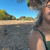 Me and a quokka at Rottnest Island in Perth!