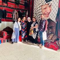 exploring the city and shops