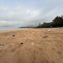 Beach clean-up