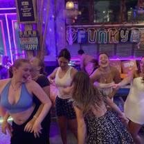 Partying with the friends that I made there