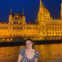 Parliament at night