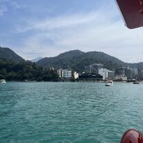Sun Moon Lake paddle boat ride