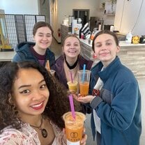 Got Boba with roommates