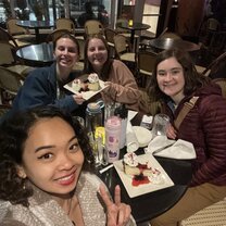 Cheesecake Factory with roommates
