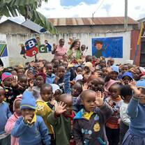my amazing kiddies at Keafa daycare 