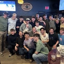 Some of my friends at our end of season banquet