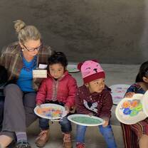 Art programs with the kids 