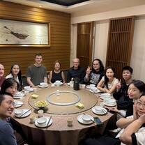One of our Goodbye Dinners