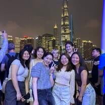 Group cruise on Huangpu river