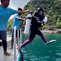 Jumping into my scuba adventure