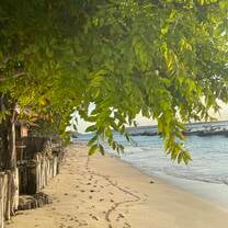 The beach