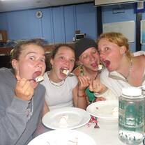 Cake on birthdays!