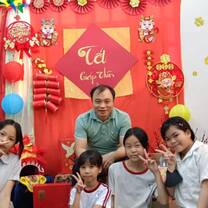 Lunar New Year Celebration with stutents 1