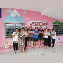 School staff and volunteers. 