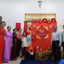 Lunar New Year Celebration with colleagues