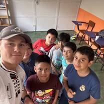 Picture in classroom. Group 2. Ages 9-11