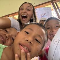 teaching at Nongbua School