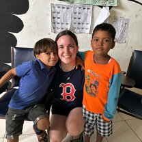 With Emerson and Omir at the Bottle School